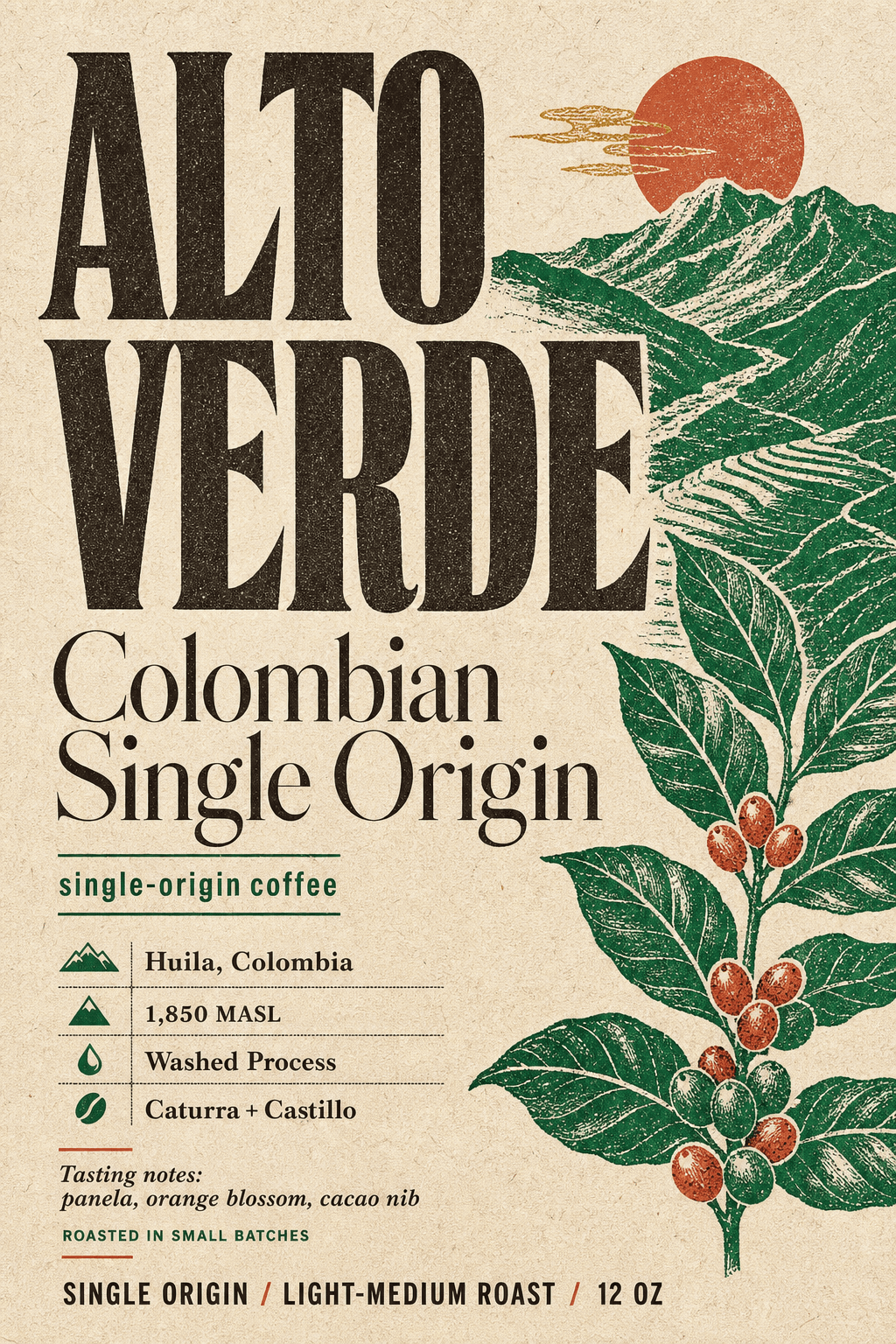 Alto Verde Colombian Single Origin